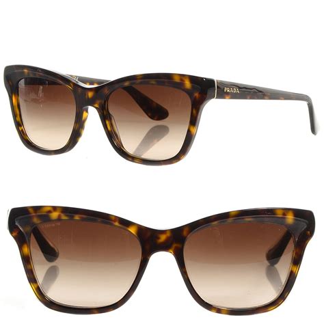 prada cat eye sunglasses with hat|Prada cat eye tortoiseshell glasses.